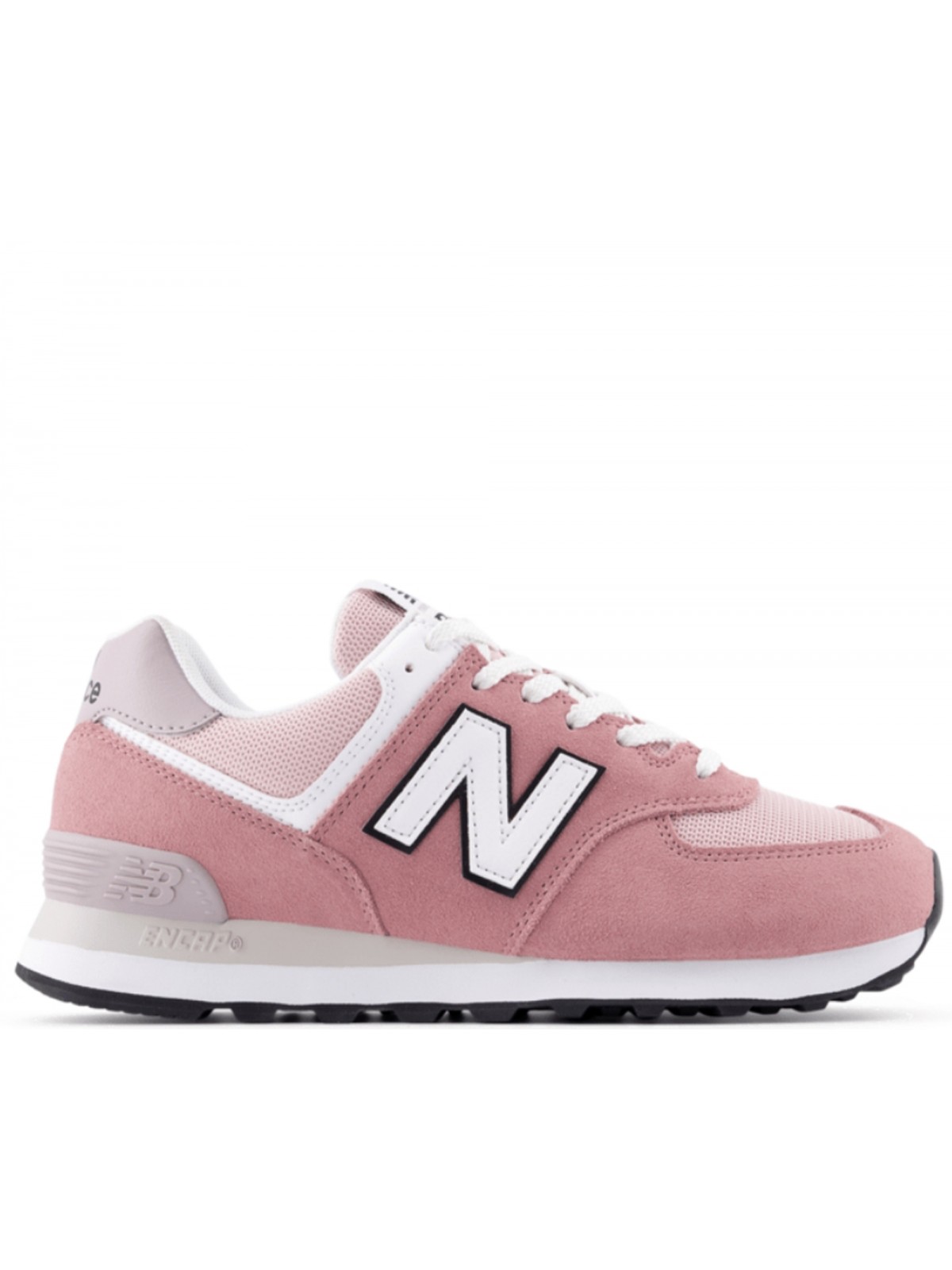 New Balance 574 suède rose wood stone pink