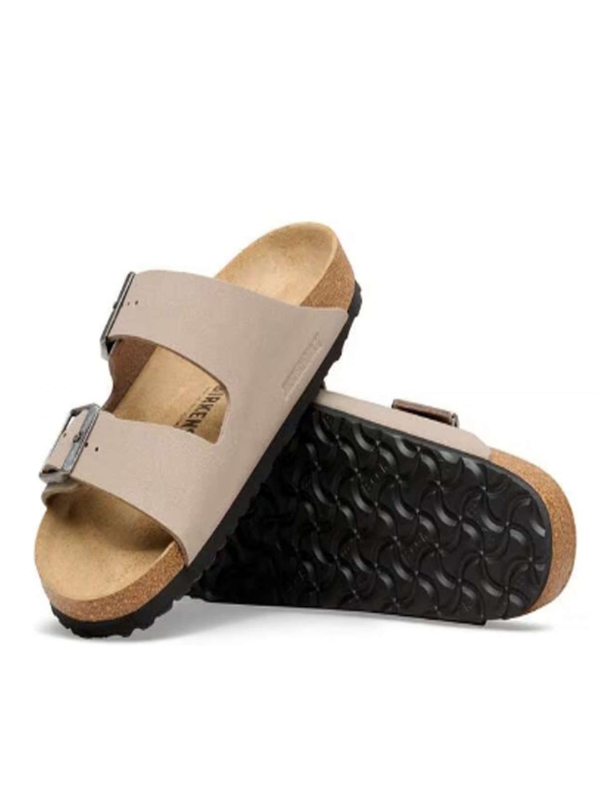 Birkenstock Arizona Birko-Flor gray taupe