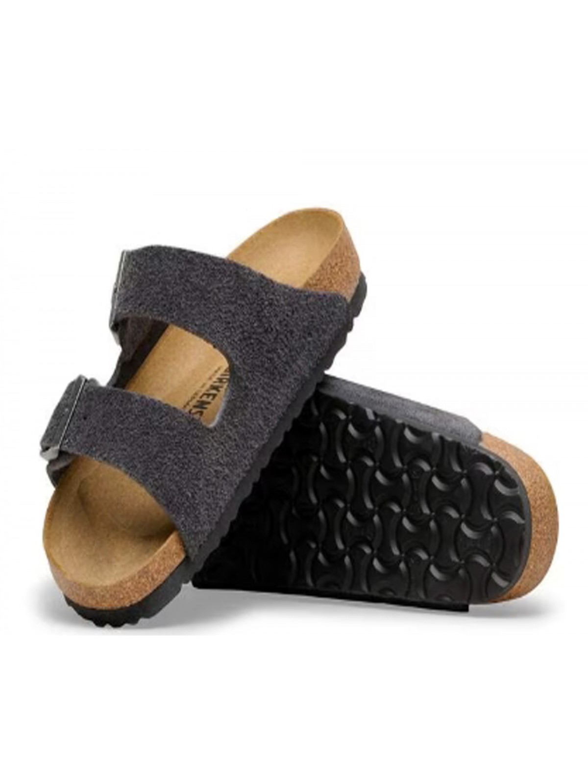 Birkenstock Arizona suède charcoal
