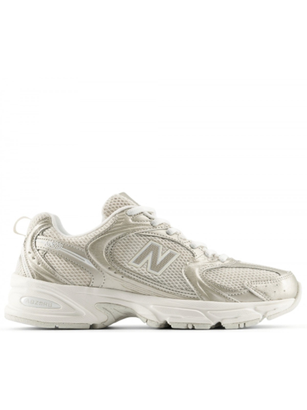 New Balance 530 gold métalic / linen