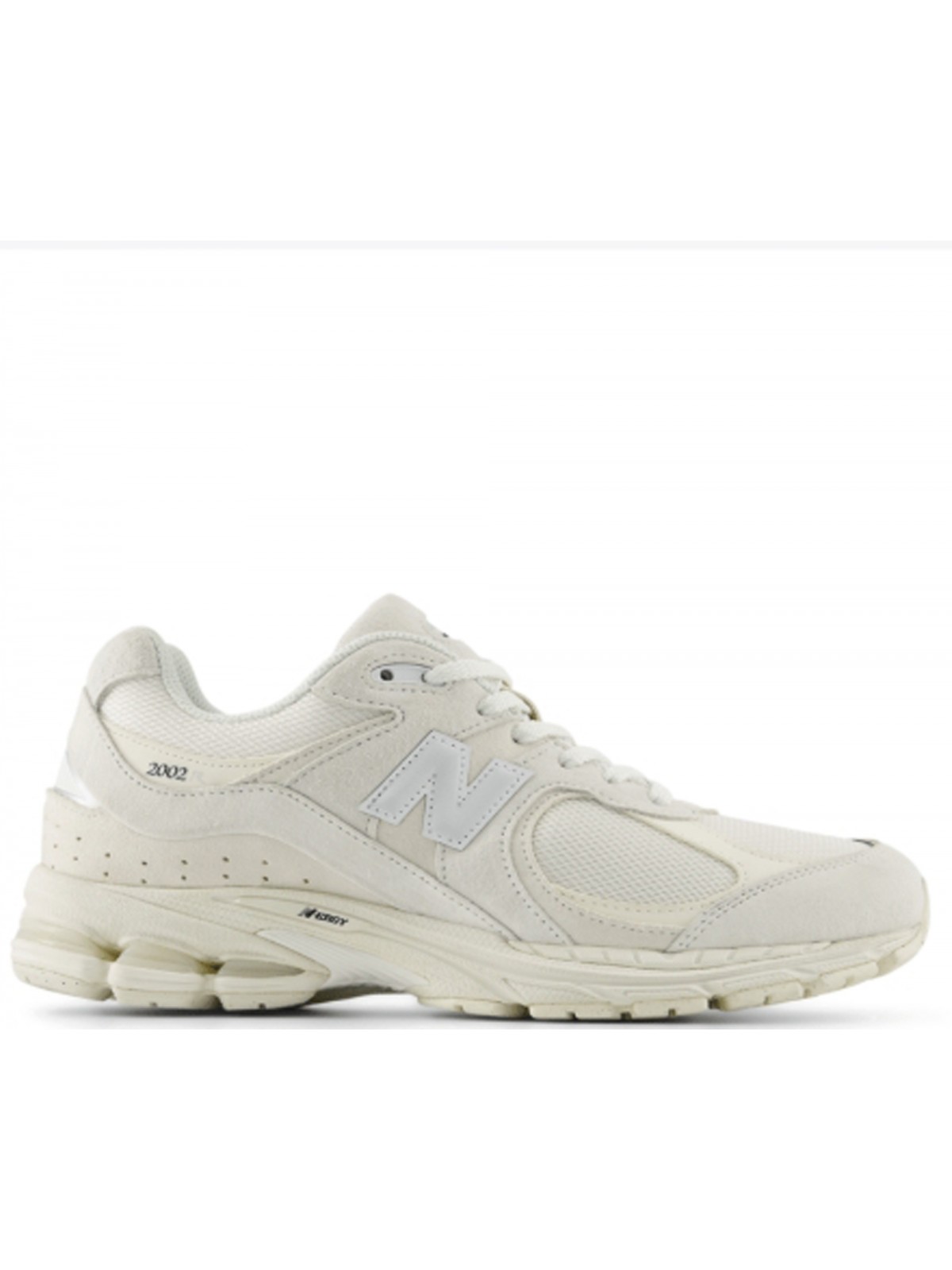 New Balance 2002R suède sea salt / silver métalic