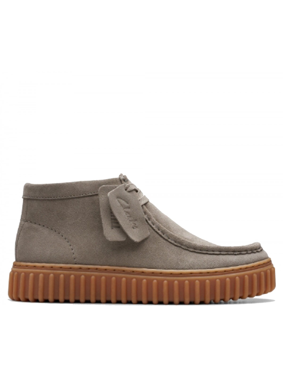 Clarks Torhill hi suède stone