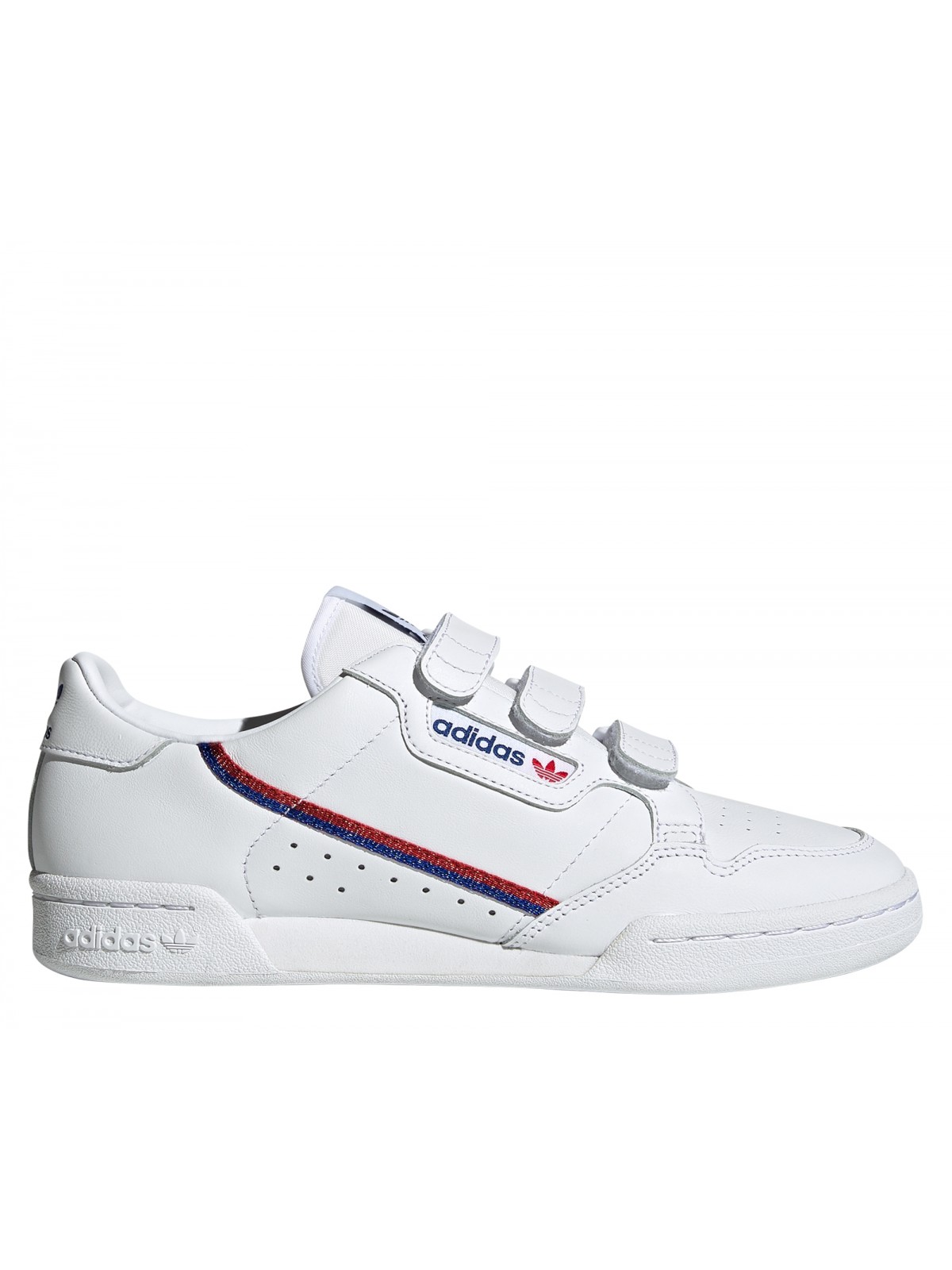 ADIDAS Continental 80 velcro blanc / bleu