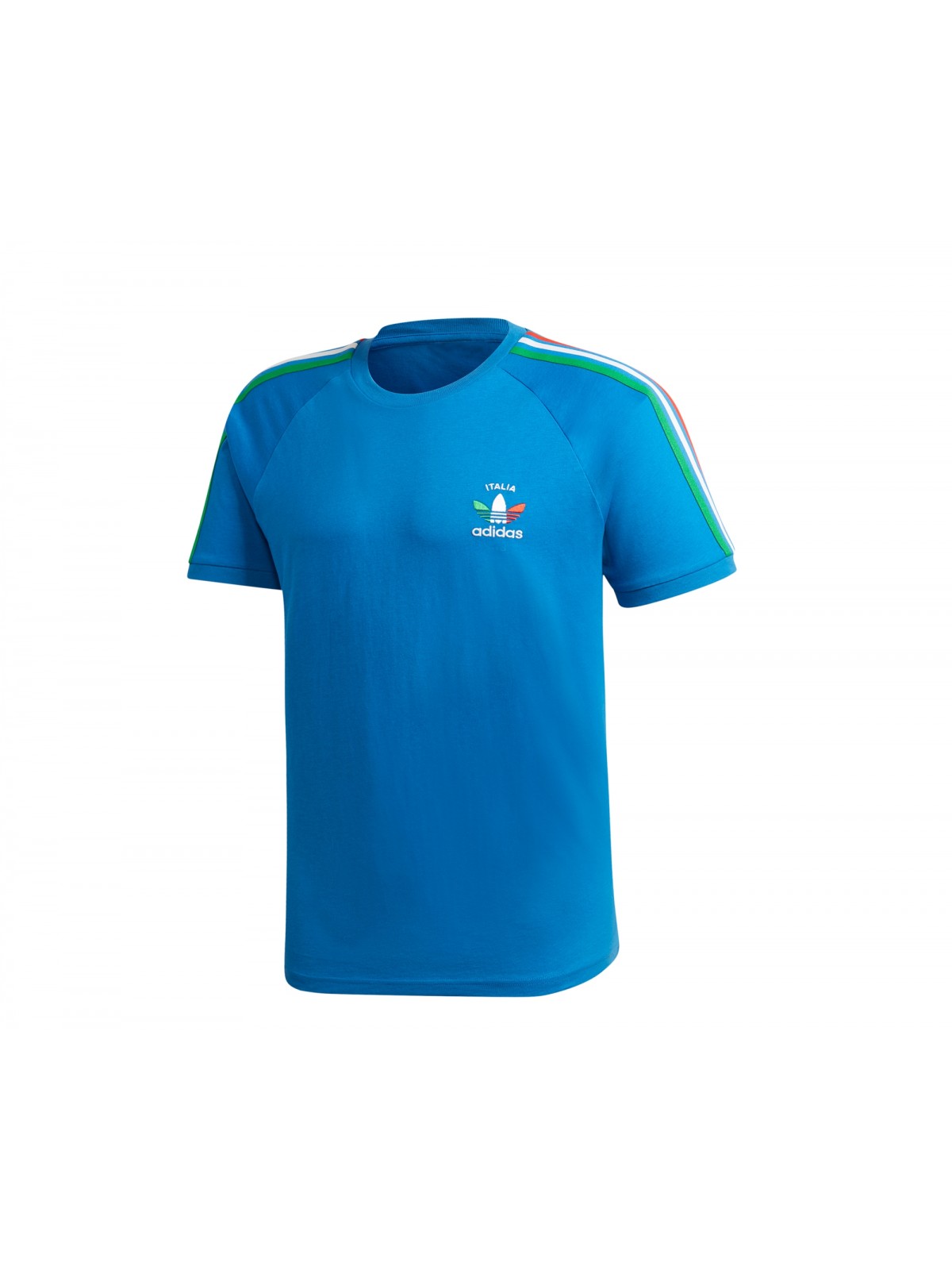 ADIDAS GP1921 Tee- Shirt Italie bleu