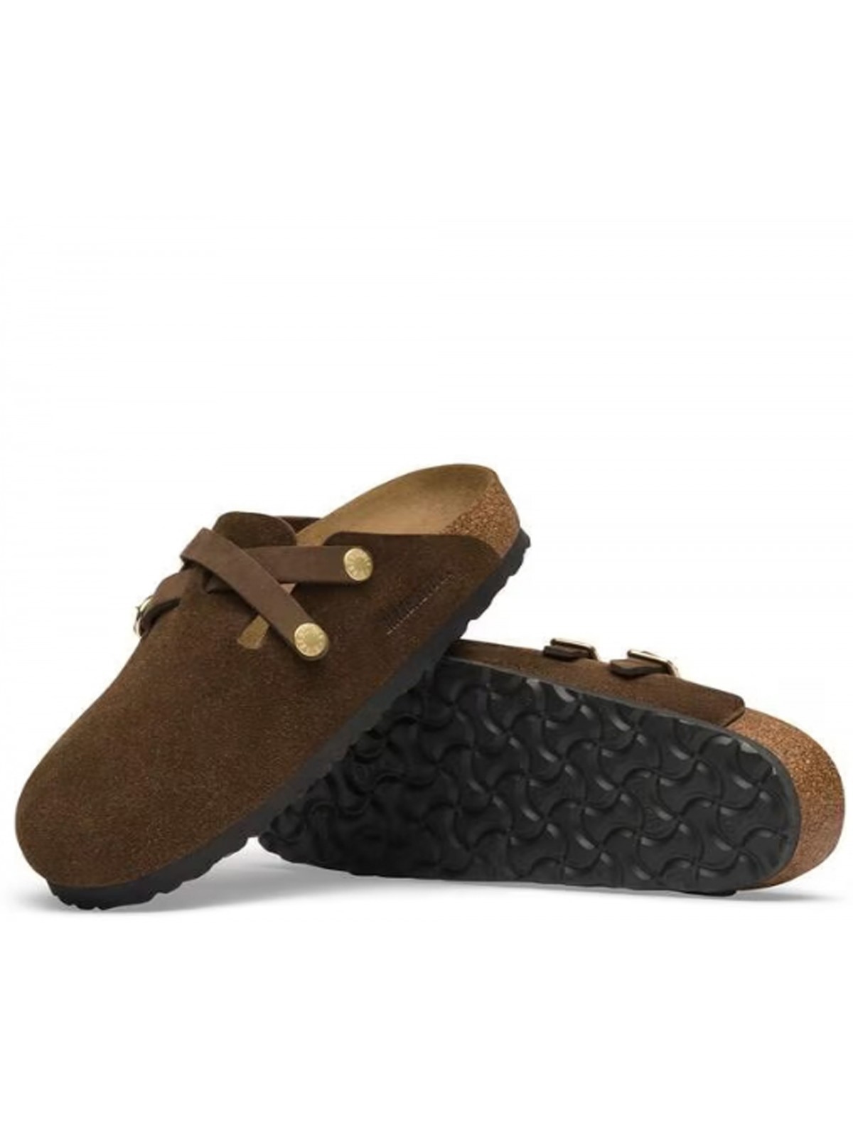Birkenstock Blair D buckle suède carafe