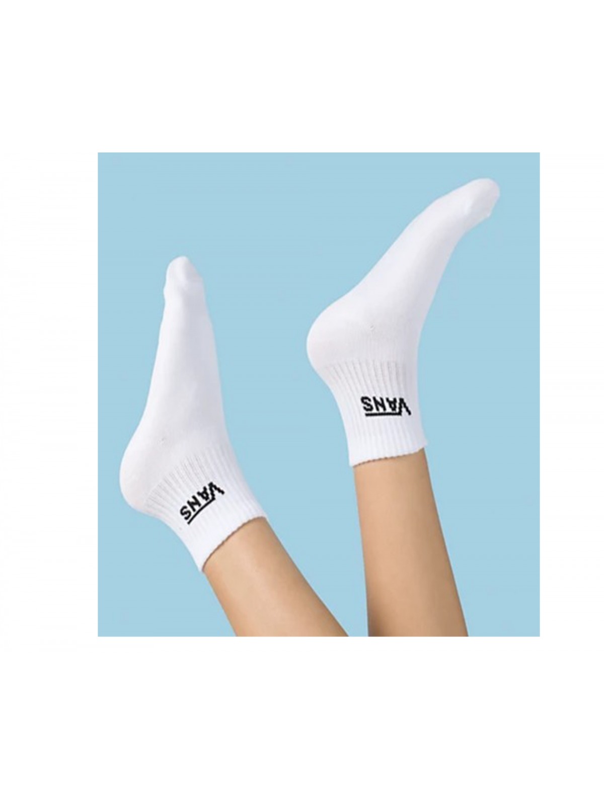 Vans Chaussettes half crew blanc