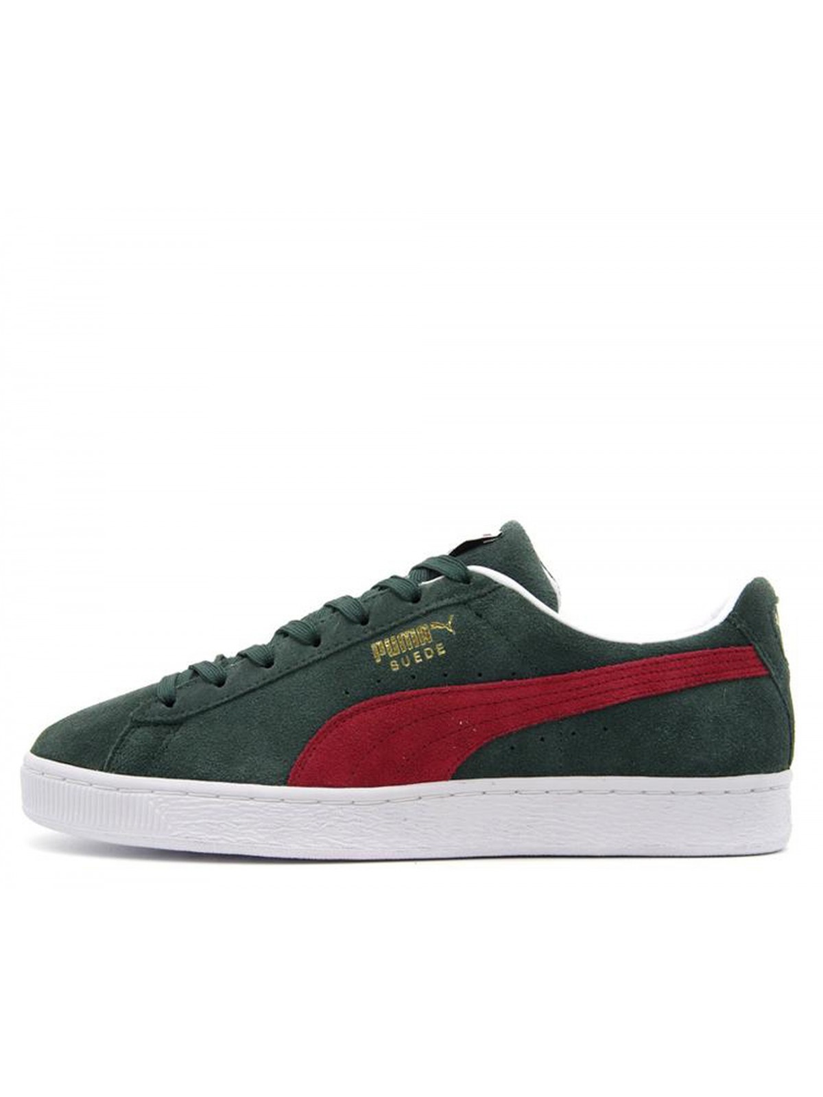 Puma suede grise et bordeaux new arrivals