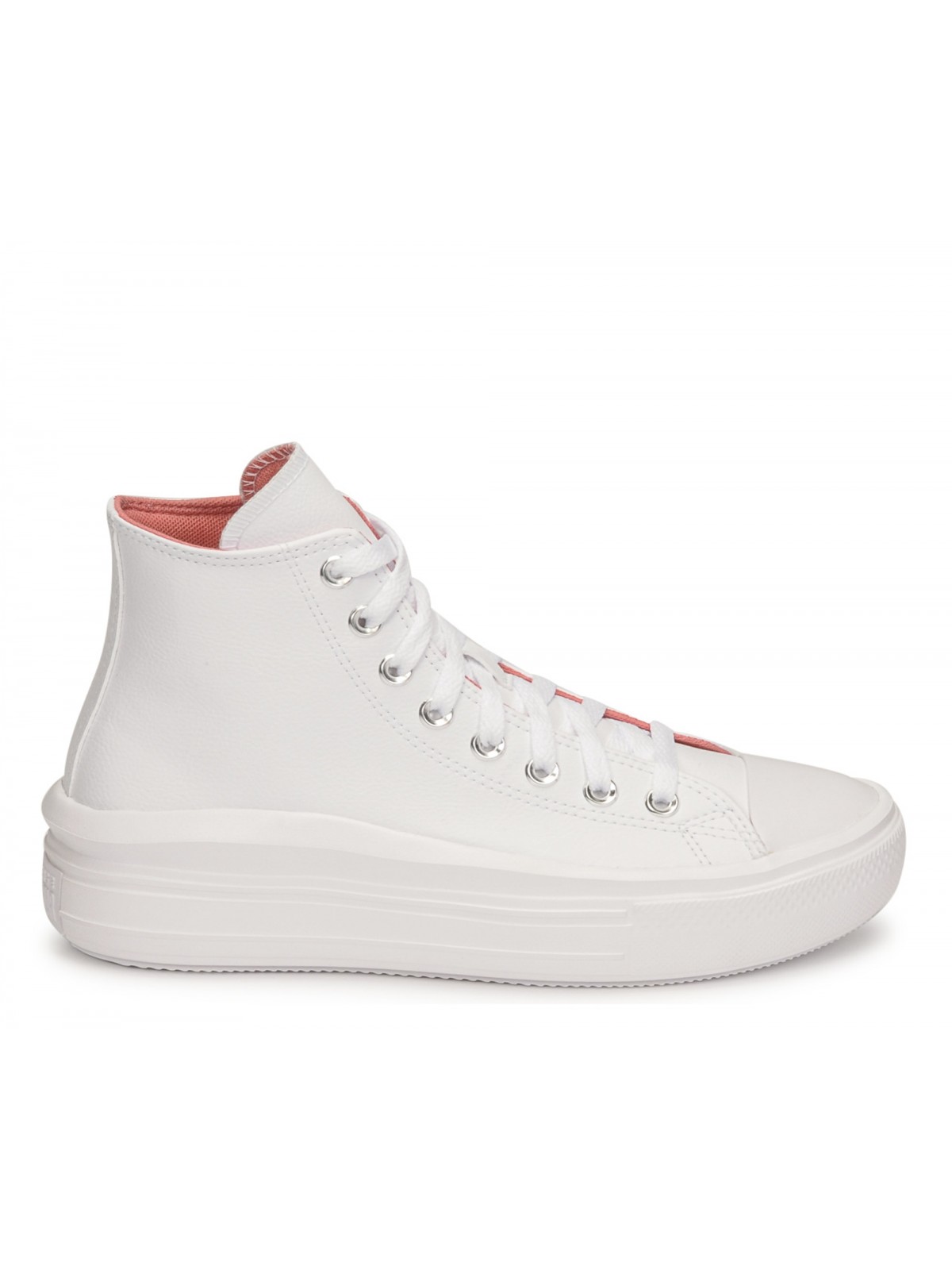 Converse haute discount blanche cuir