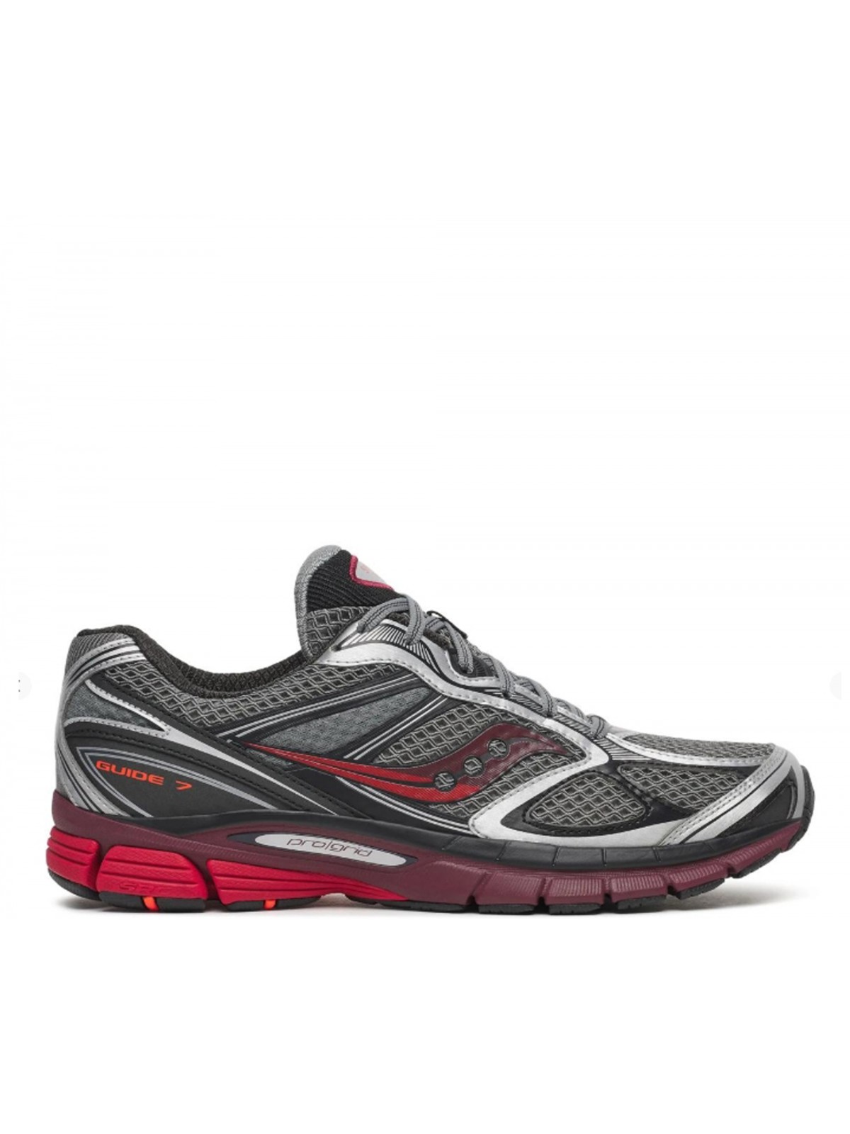 Saucony Progrid Guide7 silver / maroon