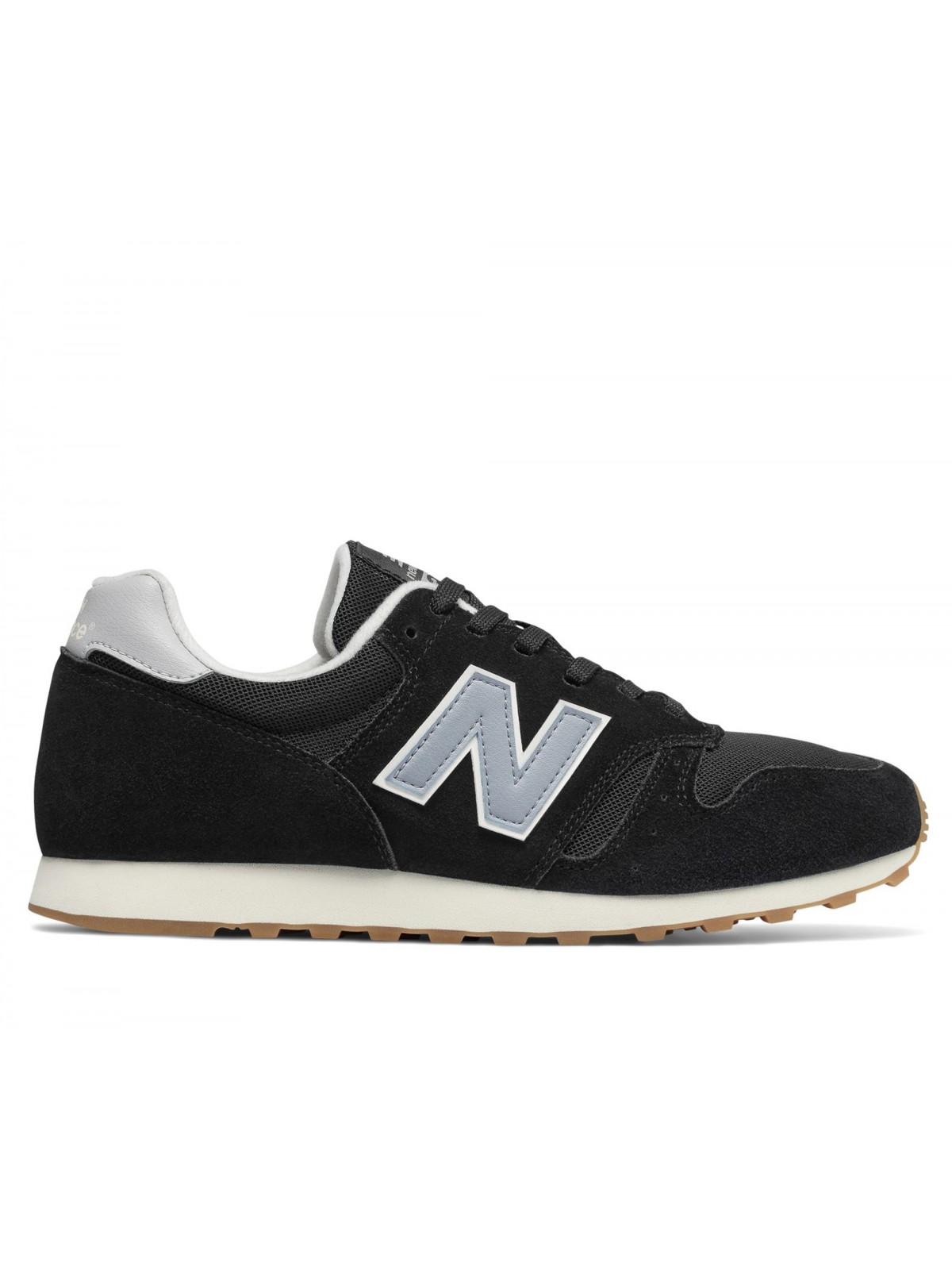 New Balance 373 nylon suède noir / grey