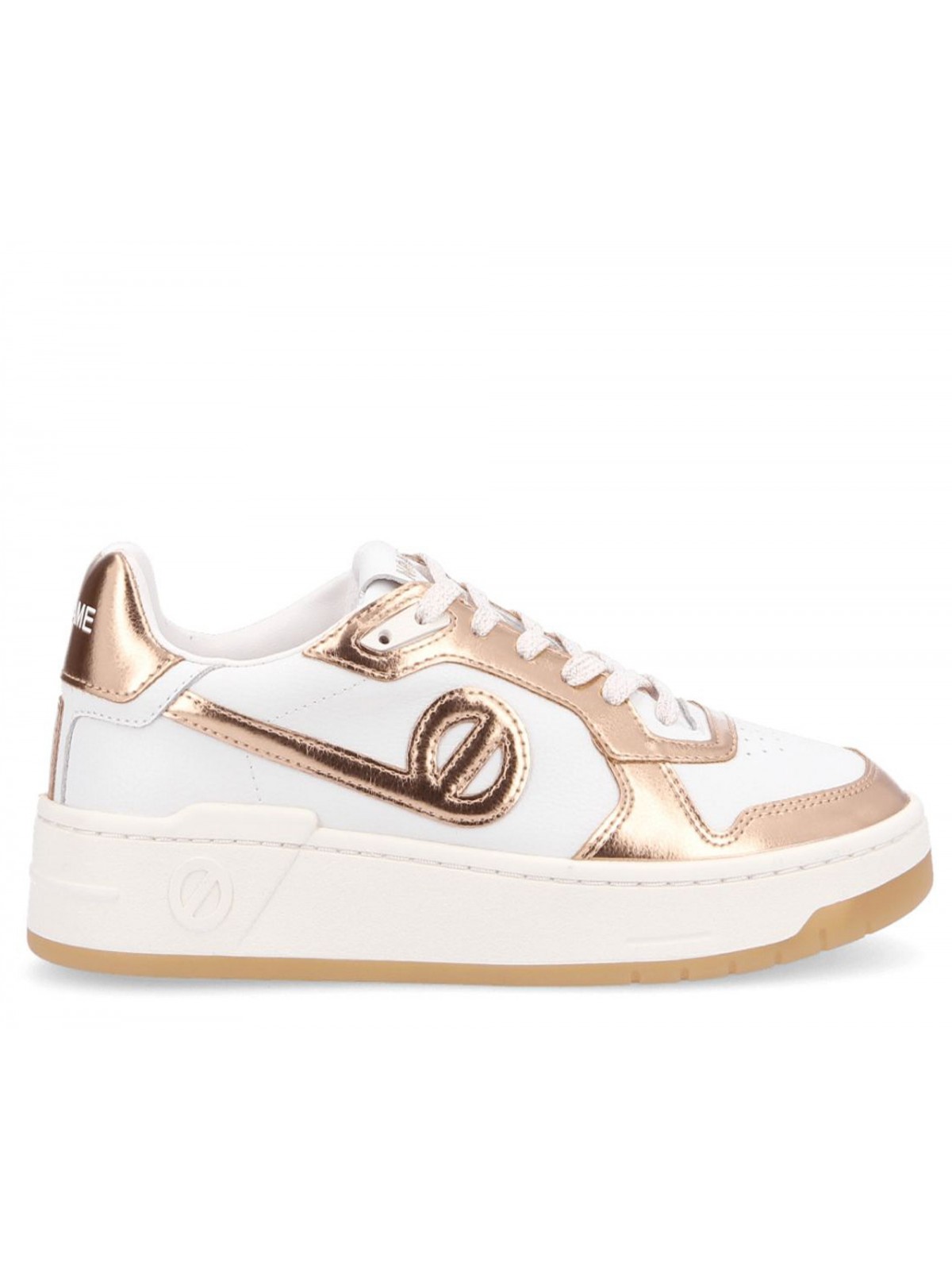 No Name Kelly metallic blanc / copper