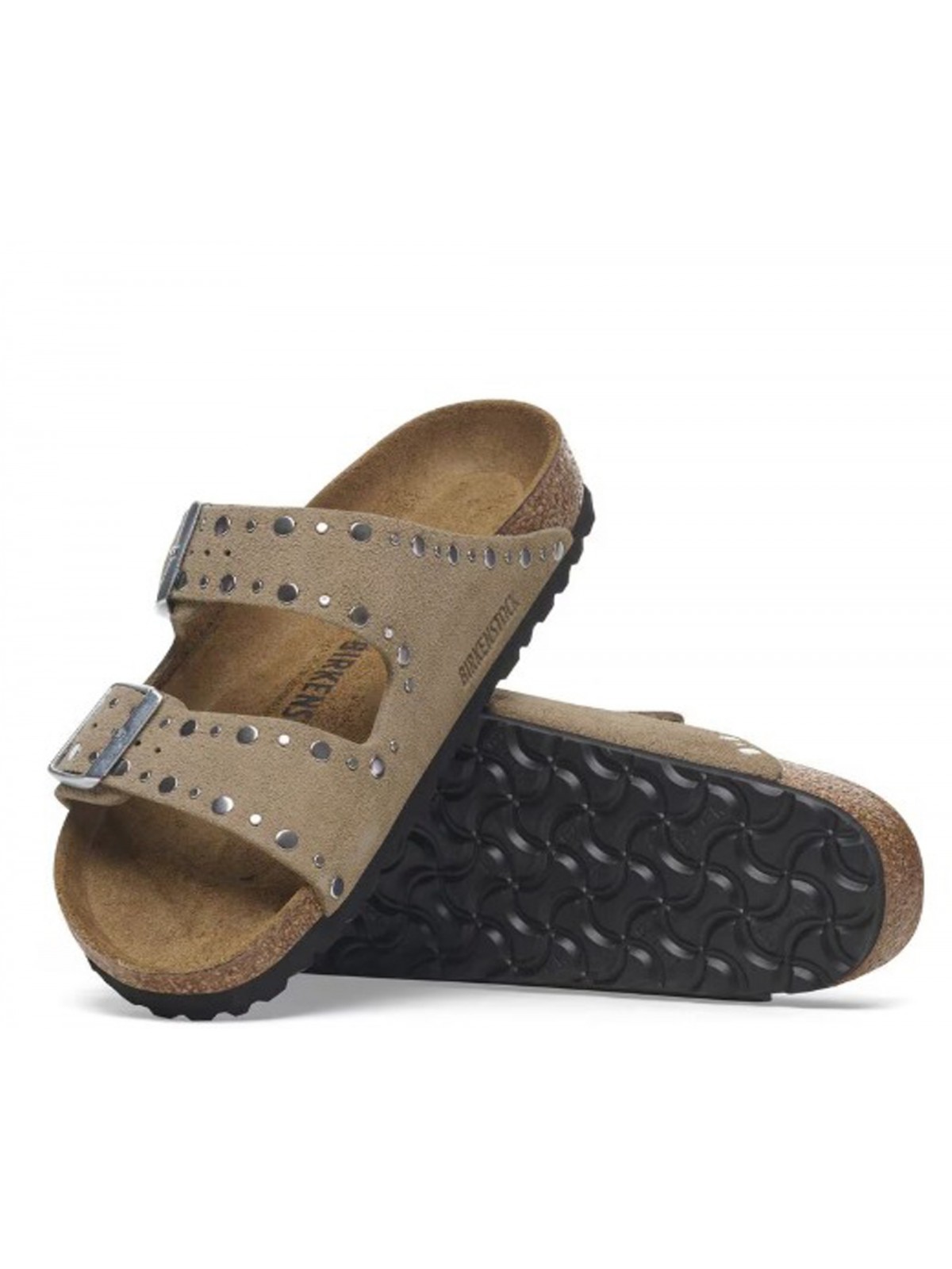 Birkenstock Arizona suède rivet border