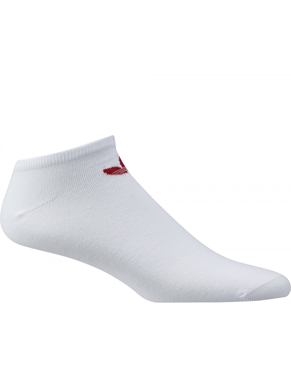 ADIDAS chaussettes courtes blanc / rouge