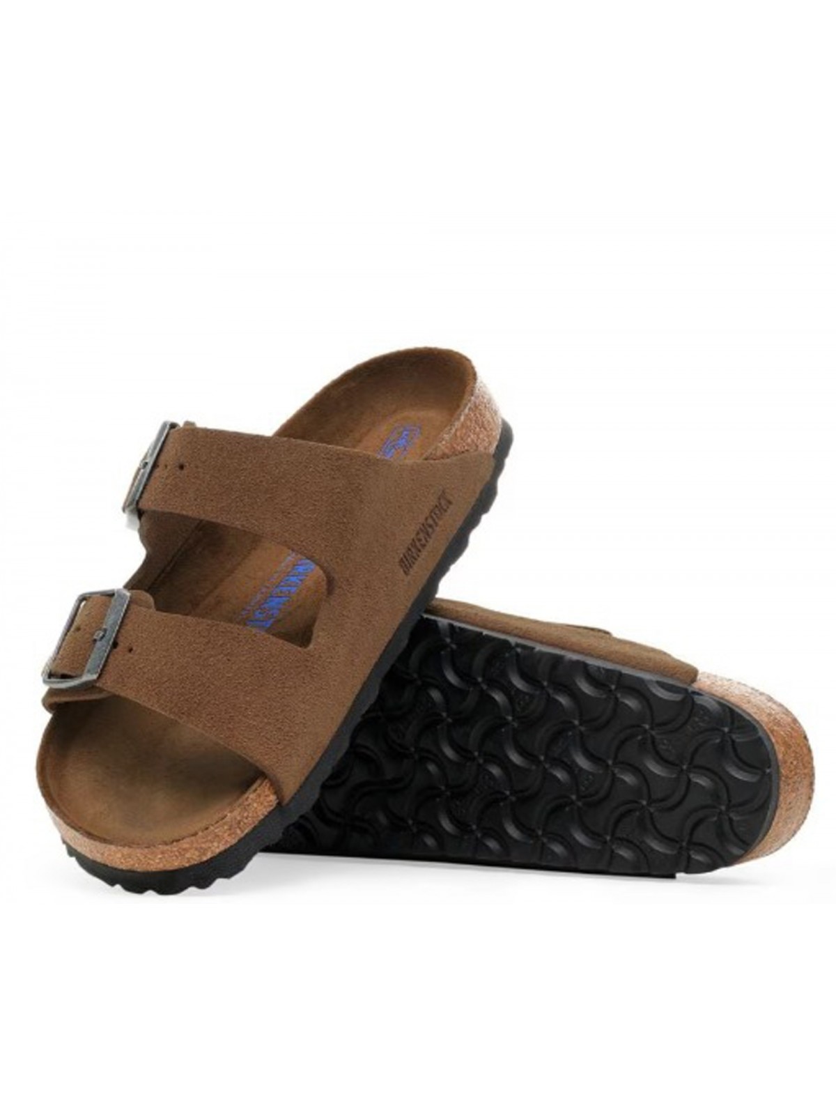 Birkenstock Arizona suède dark tea 