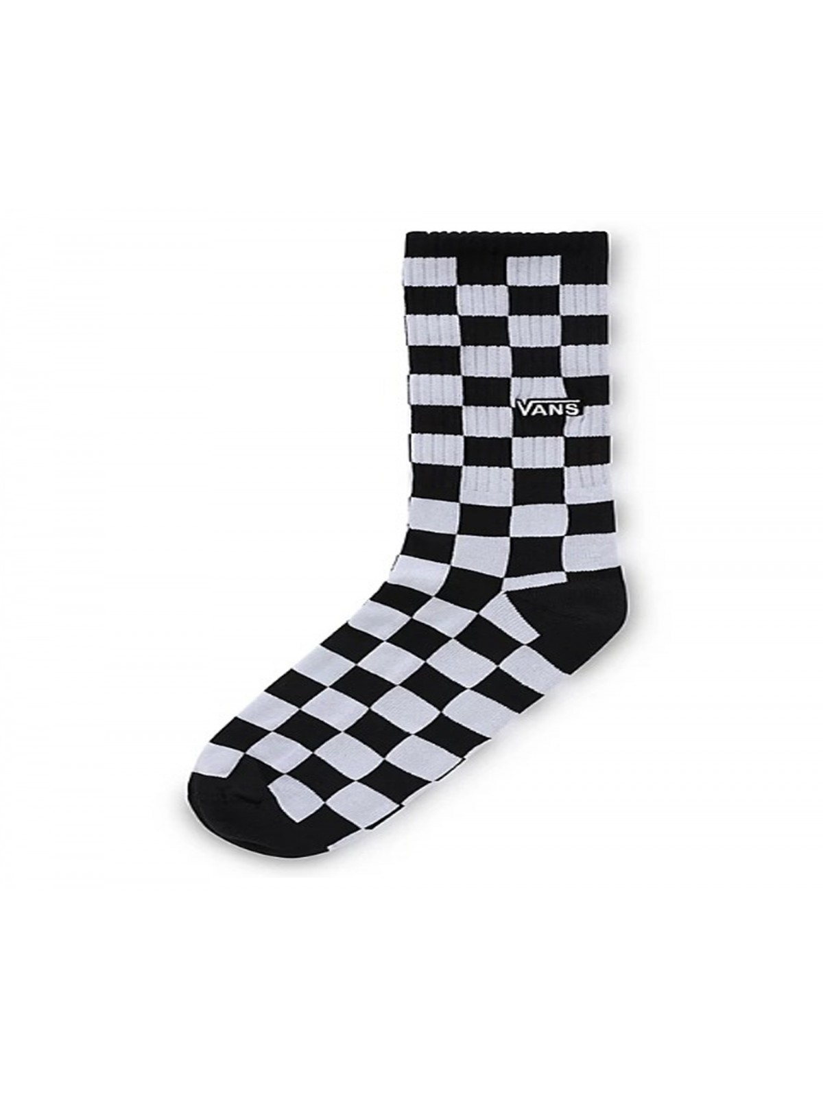 Vans Chaussettes hautes Checkerboard noir / blanc