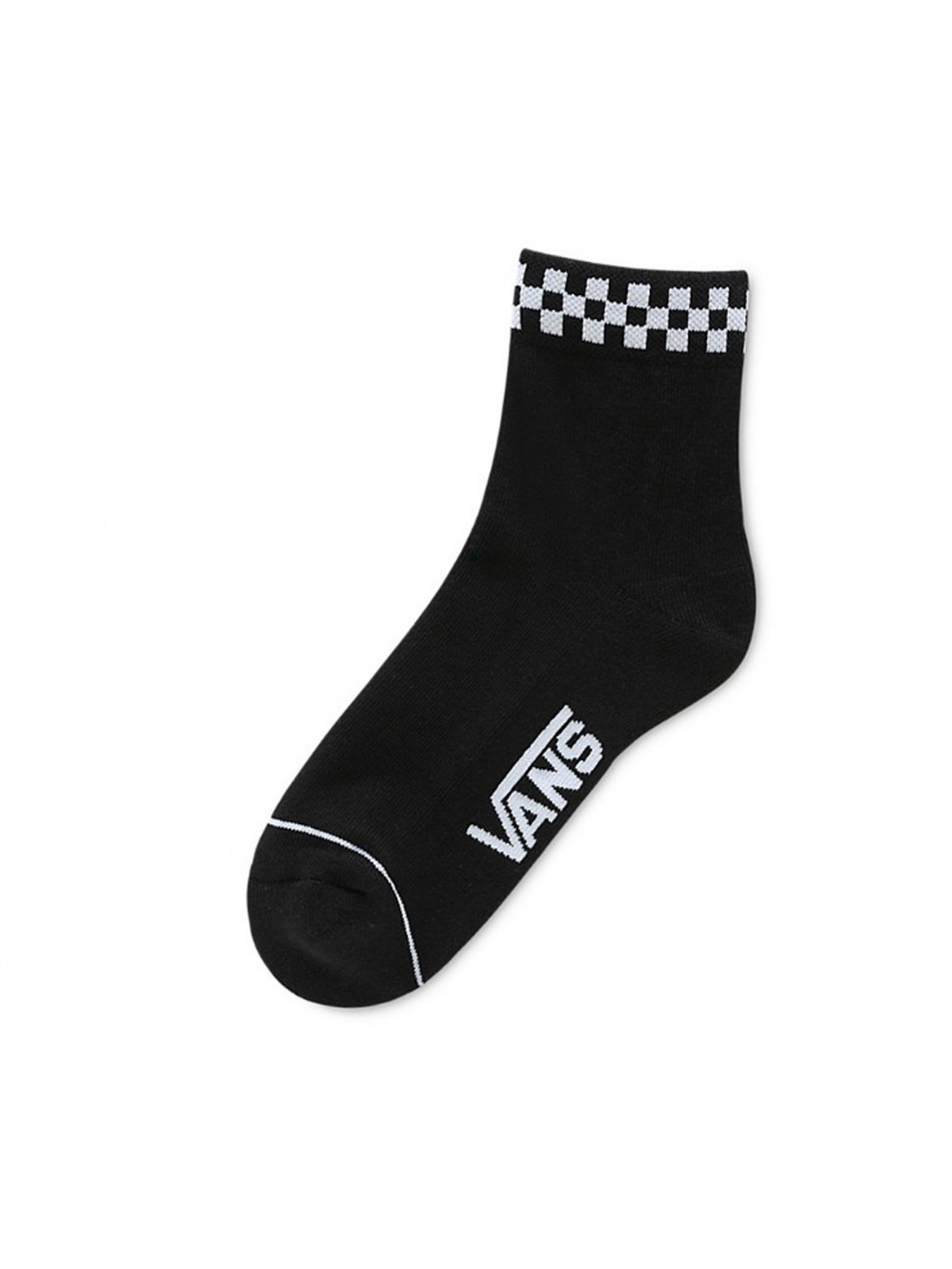 Vans Chaussettes Peek A check crew noir ( 1 paire 