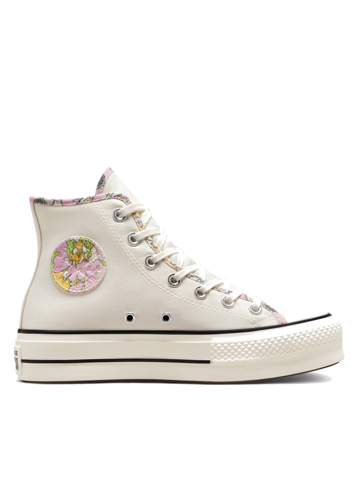 Converse Chuck Taylor all star Lift plateforme Crafted Florals