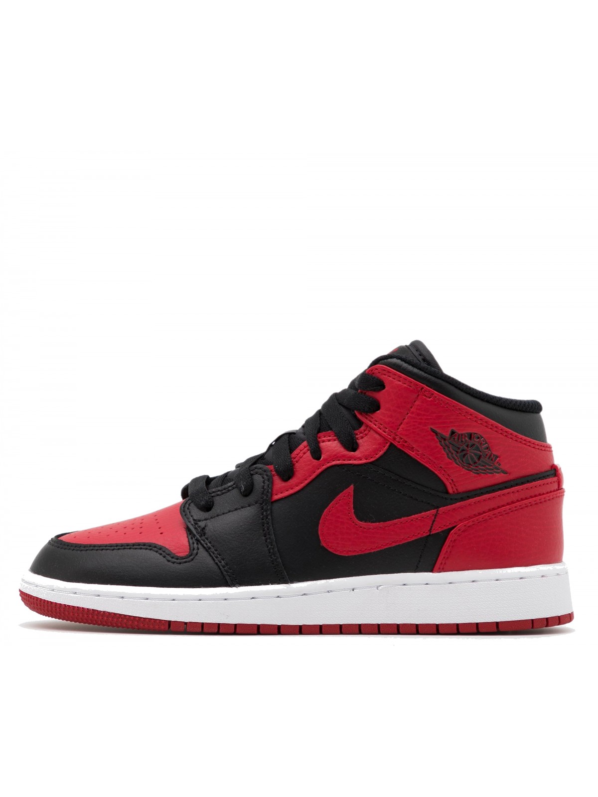 Nike Air Jordan Mid rouge / noir 