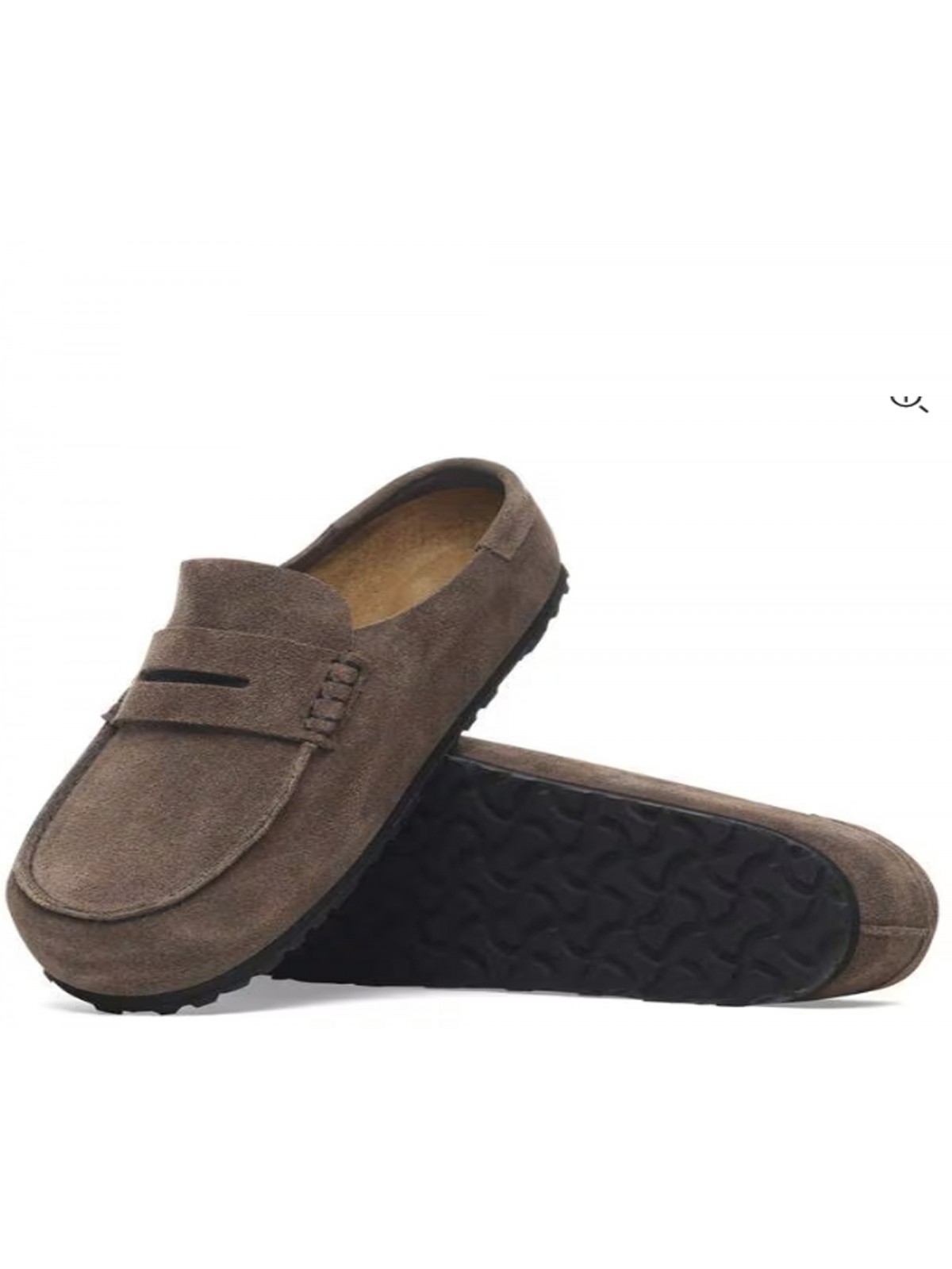 Birkenstock Naples suède concrète / gray