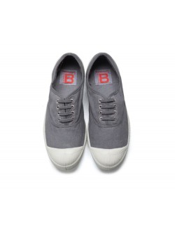 Bensimon tennis lacet gris moyen