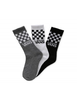 Vans Chaussettes hautes Classic damier noir / gris / blanc