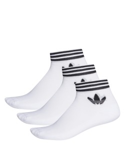 ADIDAS Chaussettes trefoil blanc / noir