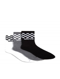 Vans Z Chaussettes hautes Classic damier gris / blanc / noir blanc / blanc / noir