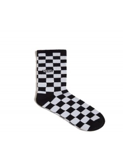 Vans Z Chaussette Damier haut noir / blanc