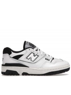 New Balance BB550 cuir blanc / noir