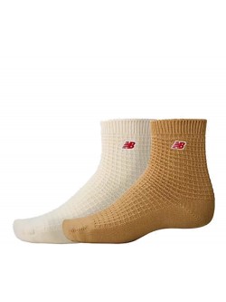 New Balance Chaussettes Waffle crème / beige