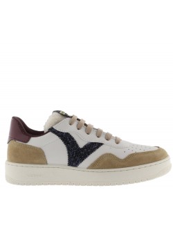 Victoria Madrid paillette beige marine
