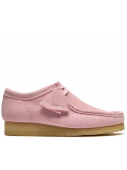 Clarks Wallabee suède rose