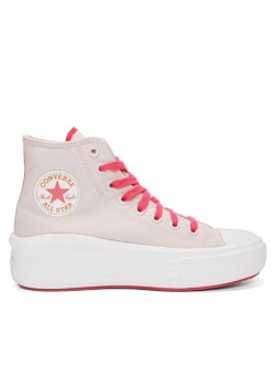 Converse Chuck Taylor all star Move plateforme rose