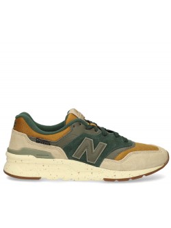 New Balance CM997 cordura camel / bouteille