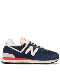 New Balance 574 suède marine / ecru
