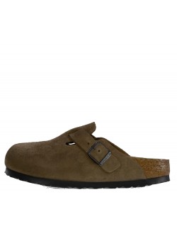 Birkenstock Boston suède dark