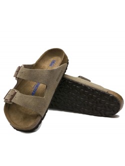 Birkenstock Arizona suède taupe 