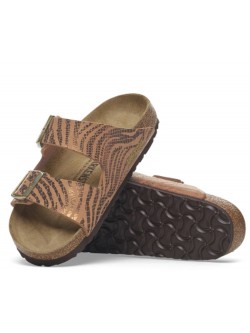 Birkenstock Arizona zébra pecan