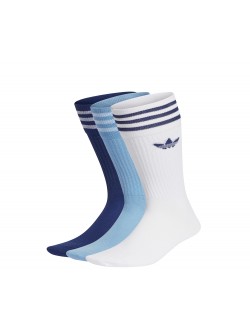 ADIDAS Chaussettes hautes Crew blanc / ciel / marine