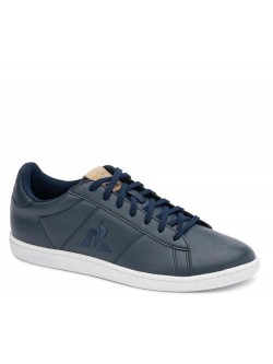 Le Coq Sportif Courtmatch cuir marine