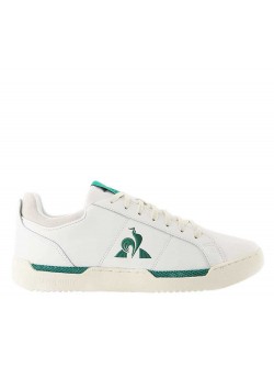 Le Coq sportif Stadium cuir blanc / vert