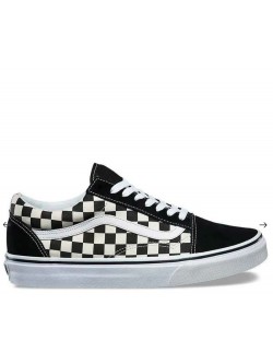 Vans Old Skool suède Damier noir / beige