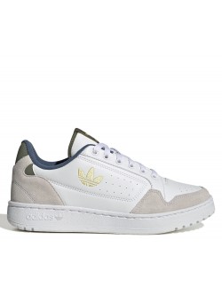 ADIDAS NY90 blanc / beige / kaki