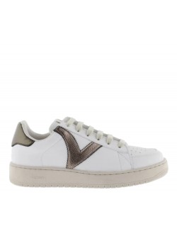 Victoria Madrid cuir métal Platino
