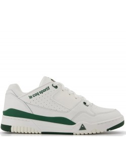 Le Coq Sportif LCST1000 cuir blanc / bouteille