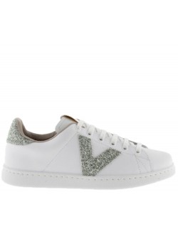 Victoria Tennis cuir jade