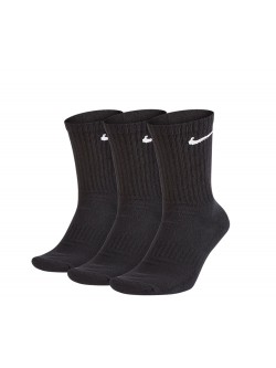 Nike Everyday Chaussettes Mid Crew noir