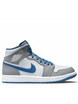Nike Air Jordan 1 Mid grey / white / blue DQ8426 014