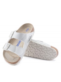 Birkenstock Arizona Camo / Snow Lit de pied souple