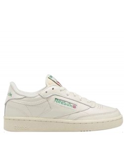 REEBOK Club C85 cuir crème / vert